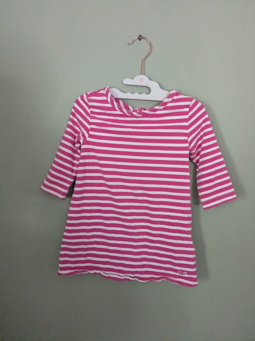 ⭐$7 WHEN BUNDLED ⭐Vineyard Vines Pink & White Striped Long Sleeve Dress